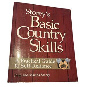 BOOK STOREY'S BASIC COUNTRY SKILLS Homesteading Country Living Farm Life 564 pgs